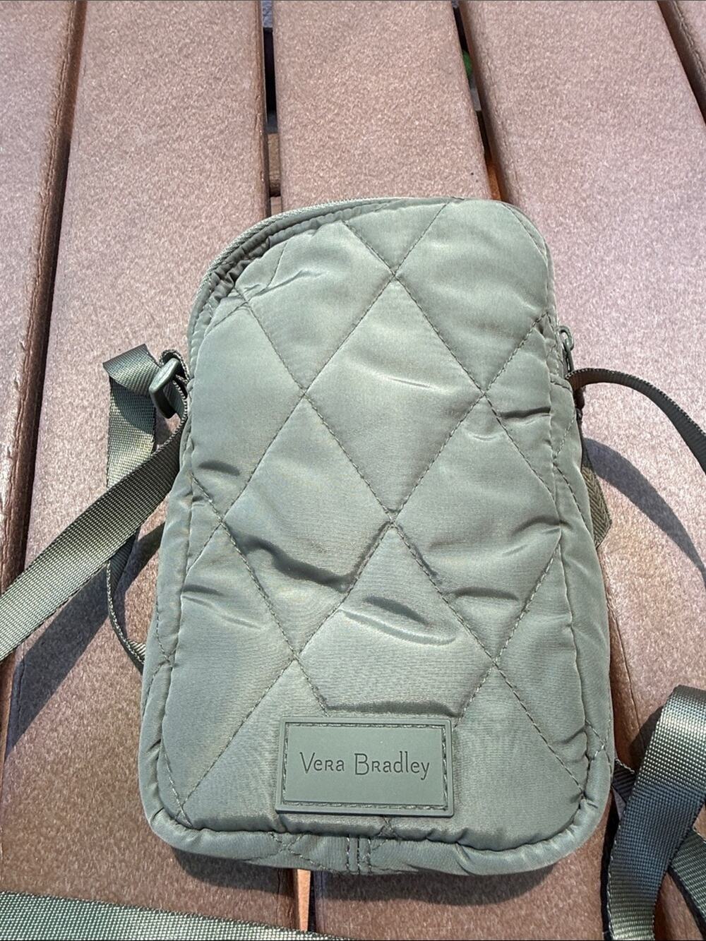 Vera Bradley Ultralight Mini Hipster Crossbody Bag Green